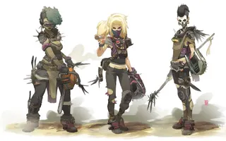 Game characters by Sergi Brosa