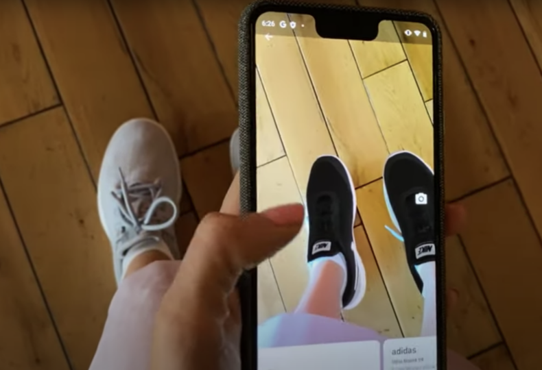 virtual try on for shoes