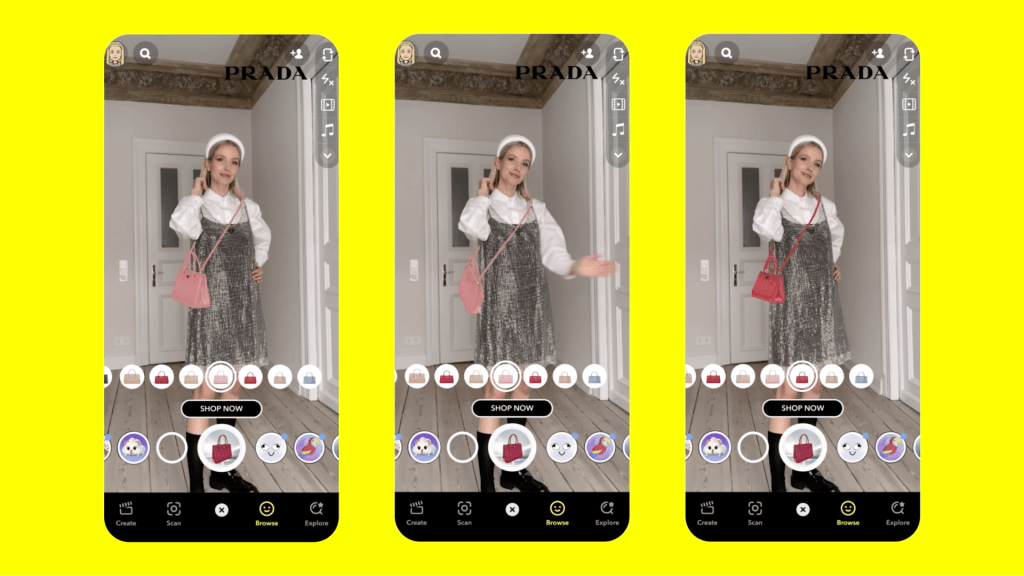 What is AR in fashion Snapchat