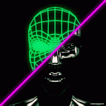 Vaporwave polygon head by kidmograph