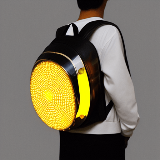 AI fashion backpack Stable Diffusion