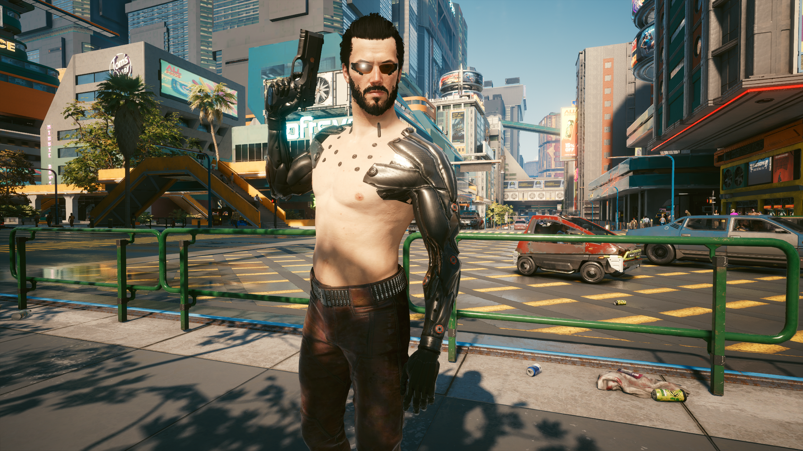 Deus Ex Cyberpunk fashion