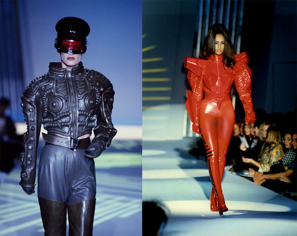 Thierry Mugler cyberpunk fashion