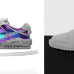 2d to 3d transformation sneaker