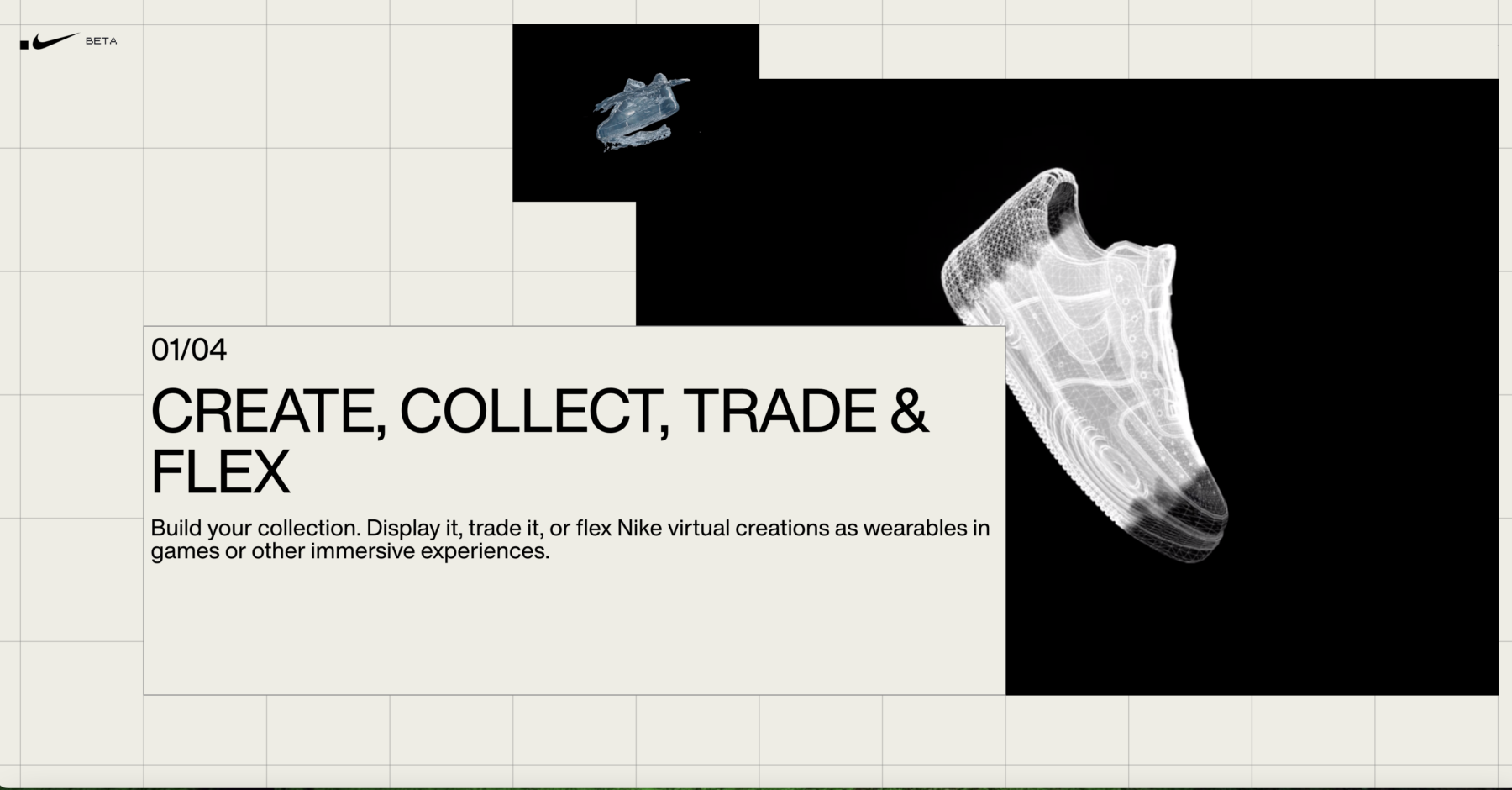 .Swoosh Nike web3 shoe NFT collectibles