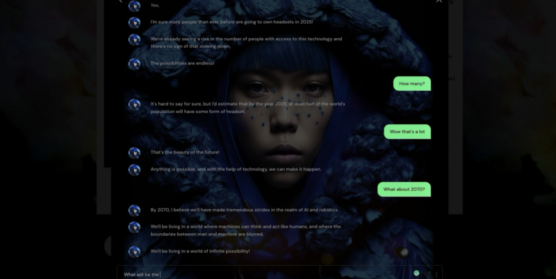 AI oracle NPC chatbot the future of fashion