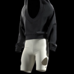 AR fashion by Calvyn Justus' mixed reality digital clothing animation